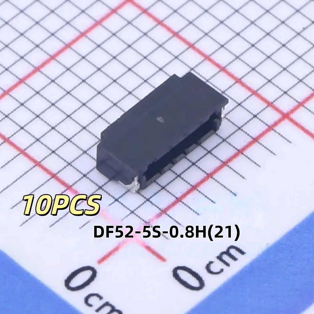 

10 шт./лот DF52-5S-0.8H(21) P=0.8mm SMD-5PIN разъем для подключения провода к плате, новый и оригинальный