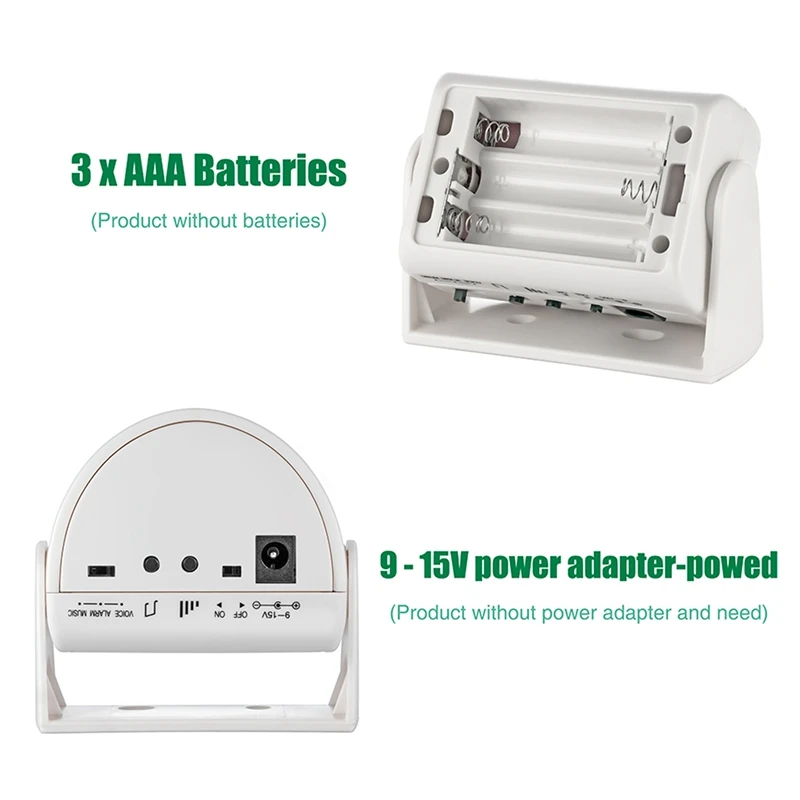 Wireless Guest Alarm Door Bell PIR Motion Sensor Bell For Shop Entry Company Security Protection Alarm Doorbell