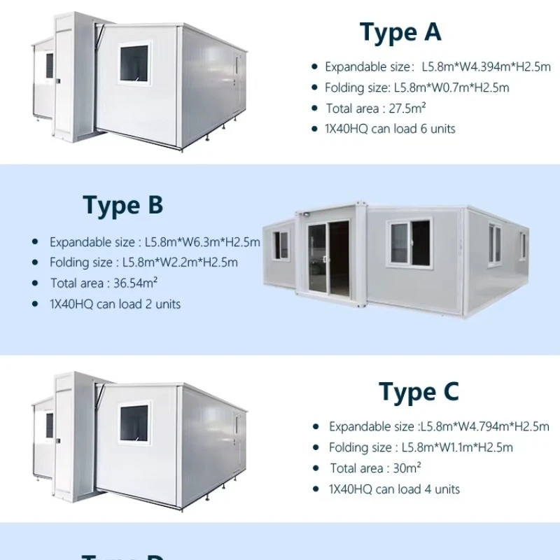 Folding Container House Australia Mobile Home Customize Prefab Expandable Container House Prefabricated Foldable Container House