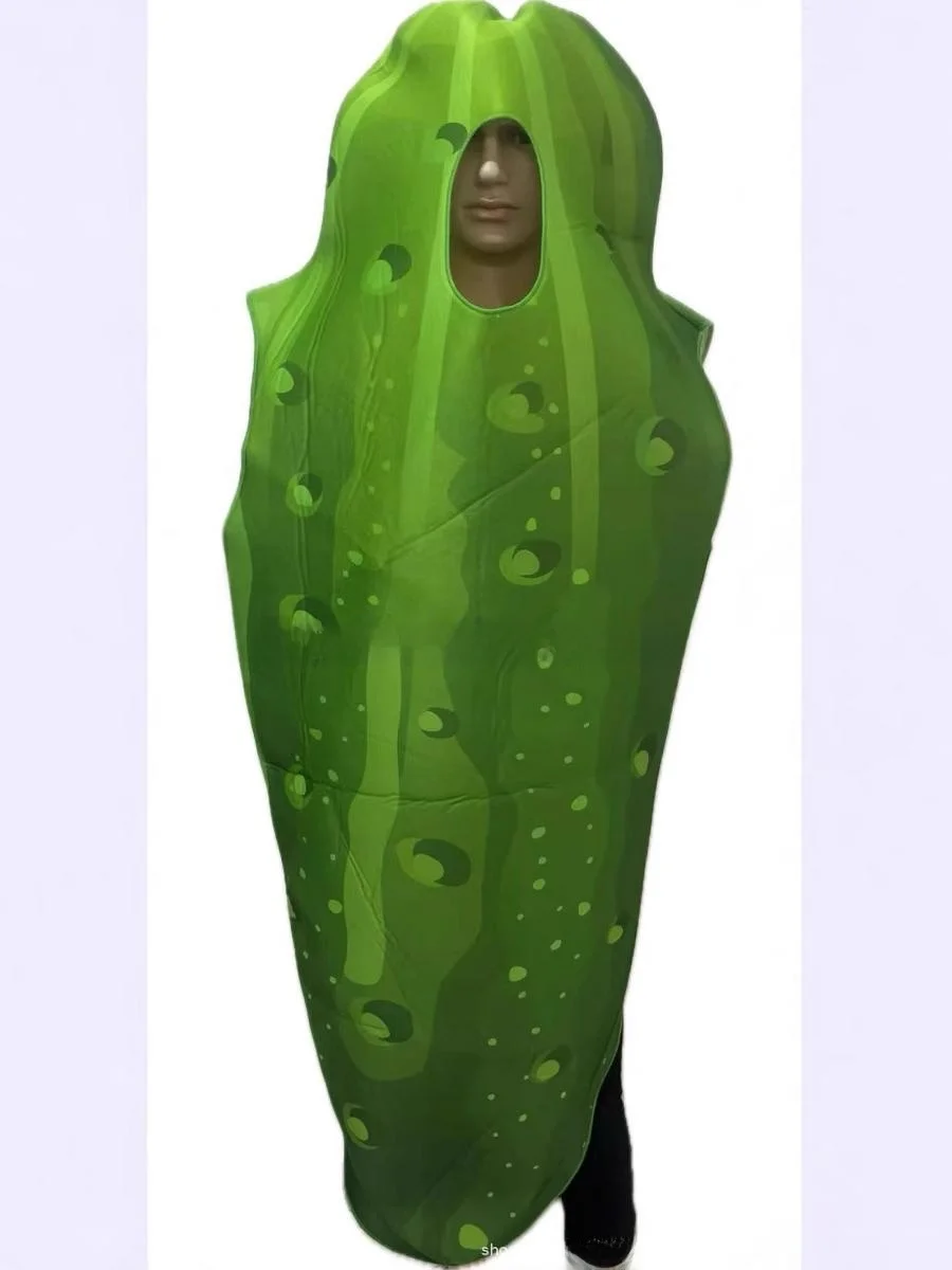 

loween Piled Cabbage Costume Adult Neutral Food Costume Men's Fun Fruit Role-plang Series Stage Performance Clothing