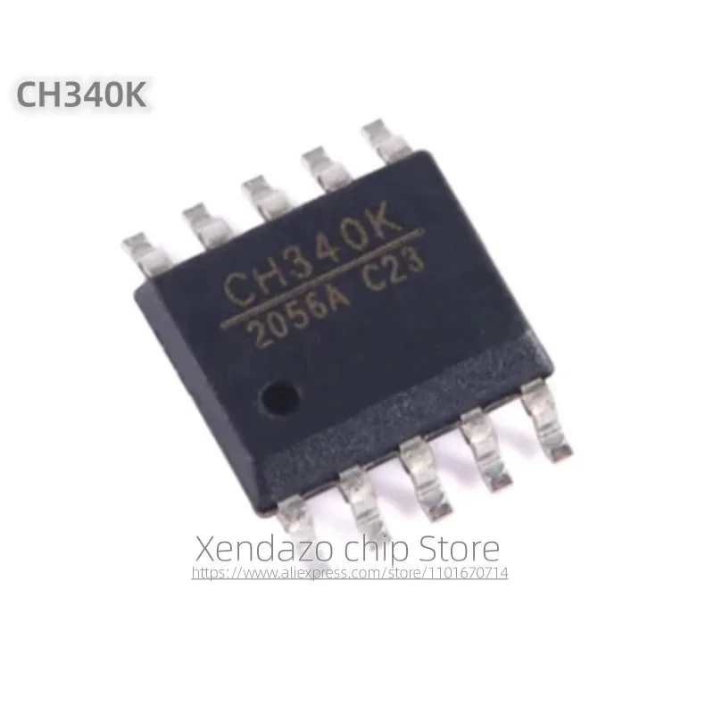 5pcs/lot CH340K ESSOP-10 package Original genuine USB to serial port chip