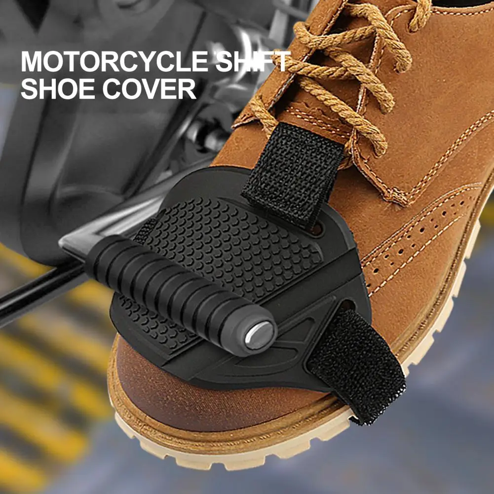 Motorcycle Motorbike Shift Pad Shoe Boot Cover Protector Stretch Elastic Band Shoe Cover Motorcycle Gear Shifter Accessories