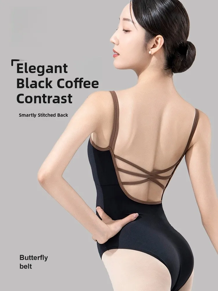 Adult Women's Ballet Dance Practice Suit Gymnastics orm High Waist Art Exam Classical Dance Costume AIDance T20 Nylon