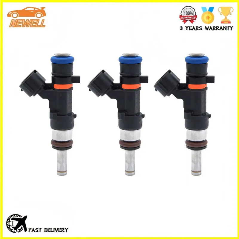 3pcs 166004787R 0280158366 Fuel Injector For NISSAN MICRA K14 2017-2023 0.9 IG LISTWA WTRYSKOWA For RENAULT DACIA SANDERO CLIO