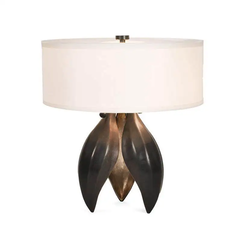 

Modern simple imported full copper table lamp study bedroom bedside table light living room creative personality