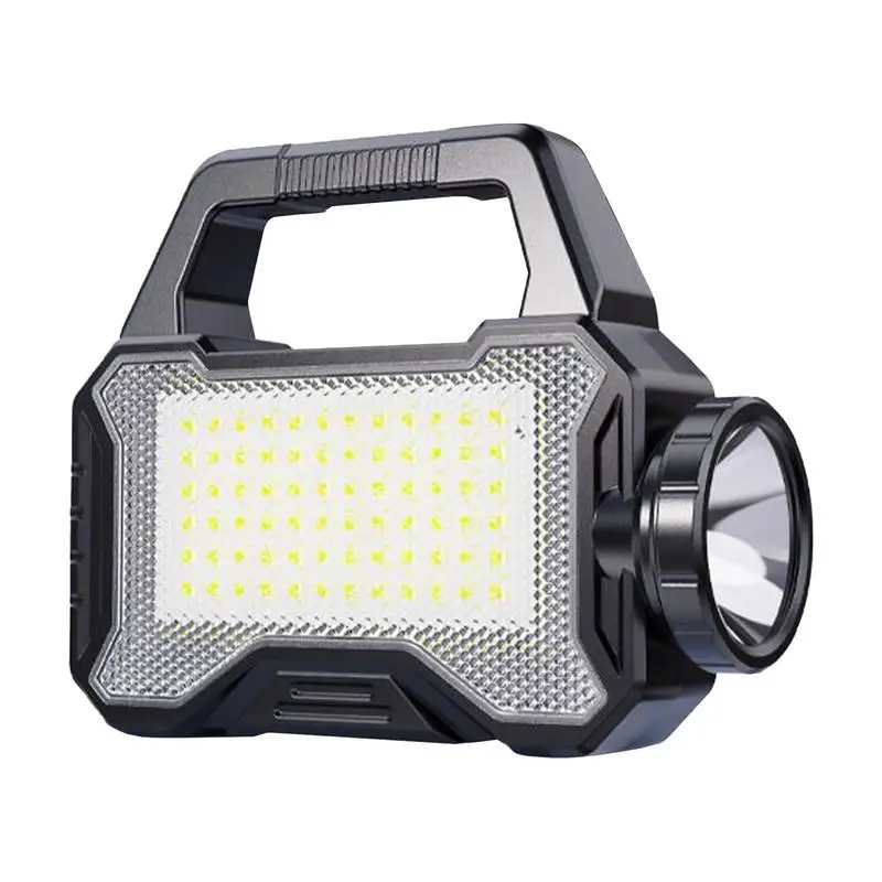 

Solar Power Flashlight Bright Flashlight LED Work Light Torch Flash Lights Survival Gear Waterproof Rechargeable Lantern with 3