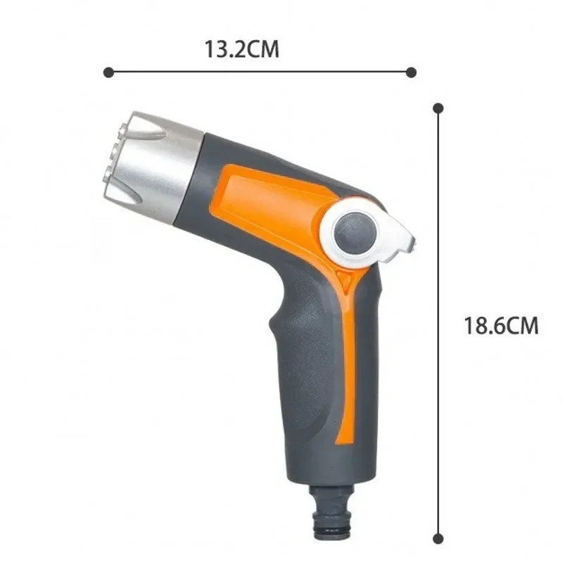 High Pressure Car Wash Water Gun Adjustable 4 Mode Watering Hose Nozzle Garden Water Gun Lawn Yard Watering Sprinkler Clean Tool