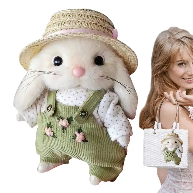 5.5 Inch Cute Rabbit Doll Baby Soft Plush Toys For Children Appease Sleeping Stuffed Animal Baby Toys