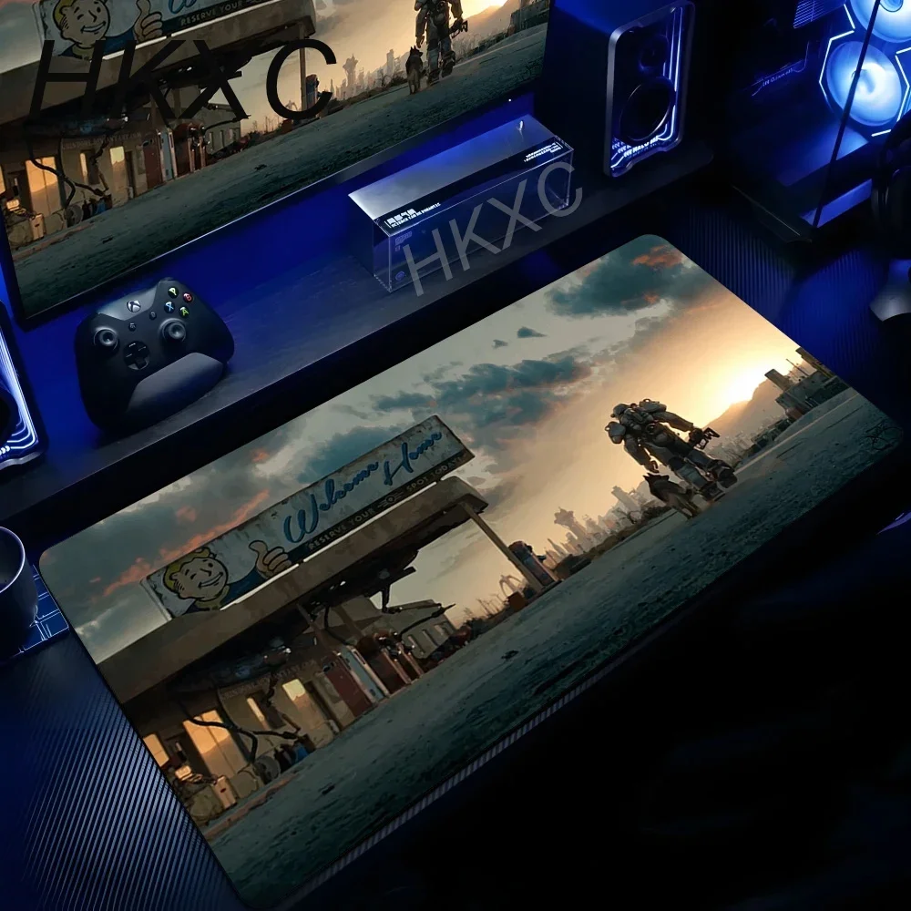 Anime Games XXL Mouse pad Desk Accessories Keyboard Pads Carpet Thickened Desk Mat Computer Games Cabinet Lockedge Mouse Pad