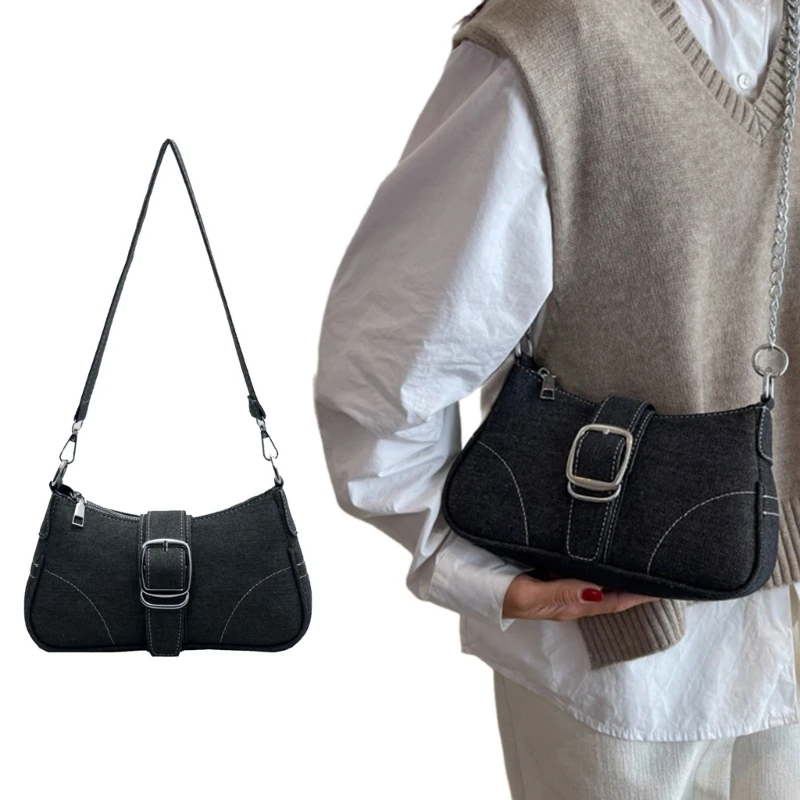 Compact Shoulder Bag with Adjustable Strap Crossbody Bag for Girls and Women