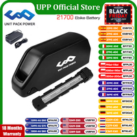 21700 EBike Battery Downtube Polly 72V 60V 52V 48V 24Ah 36V 27Ah 22.5Ah 14.4Ah Baterias for 2000W 1500W 1000W 750W 350W Motor