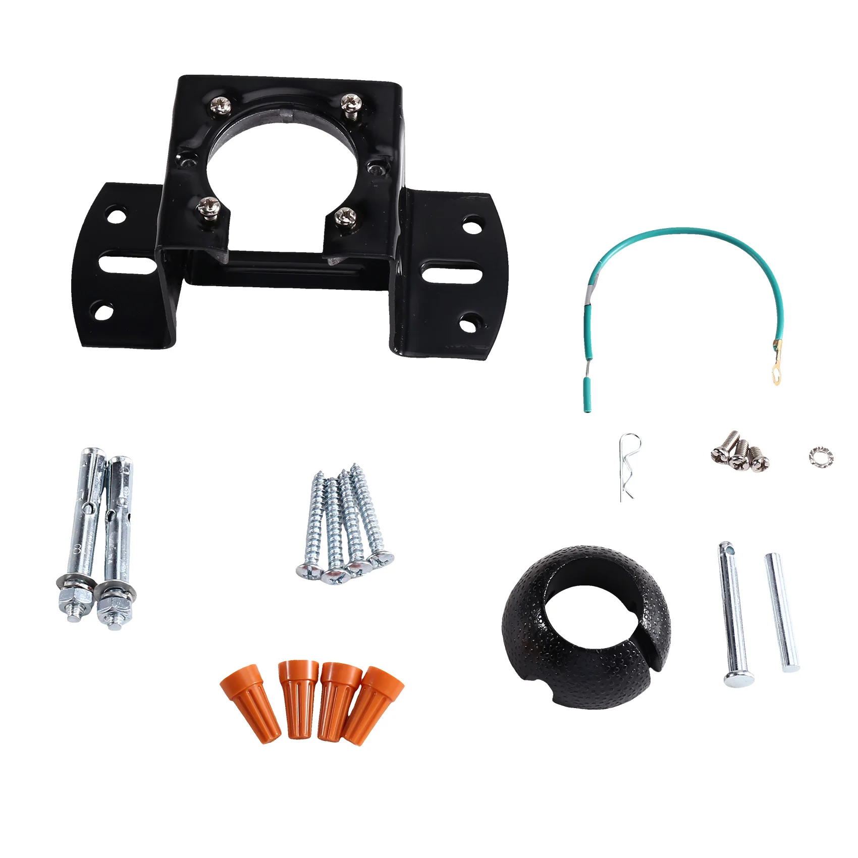 [NEWA76K!】 Ceiling Fan Bracket, Fan Mounting Bracket , Flat & Sloped Ceiling Universal Fan Support Bracket