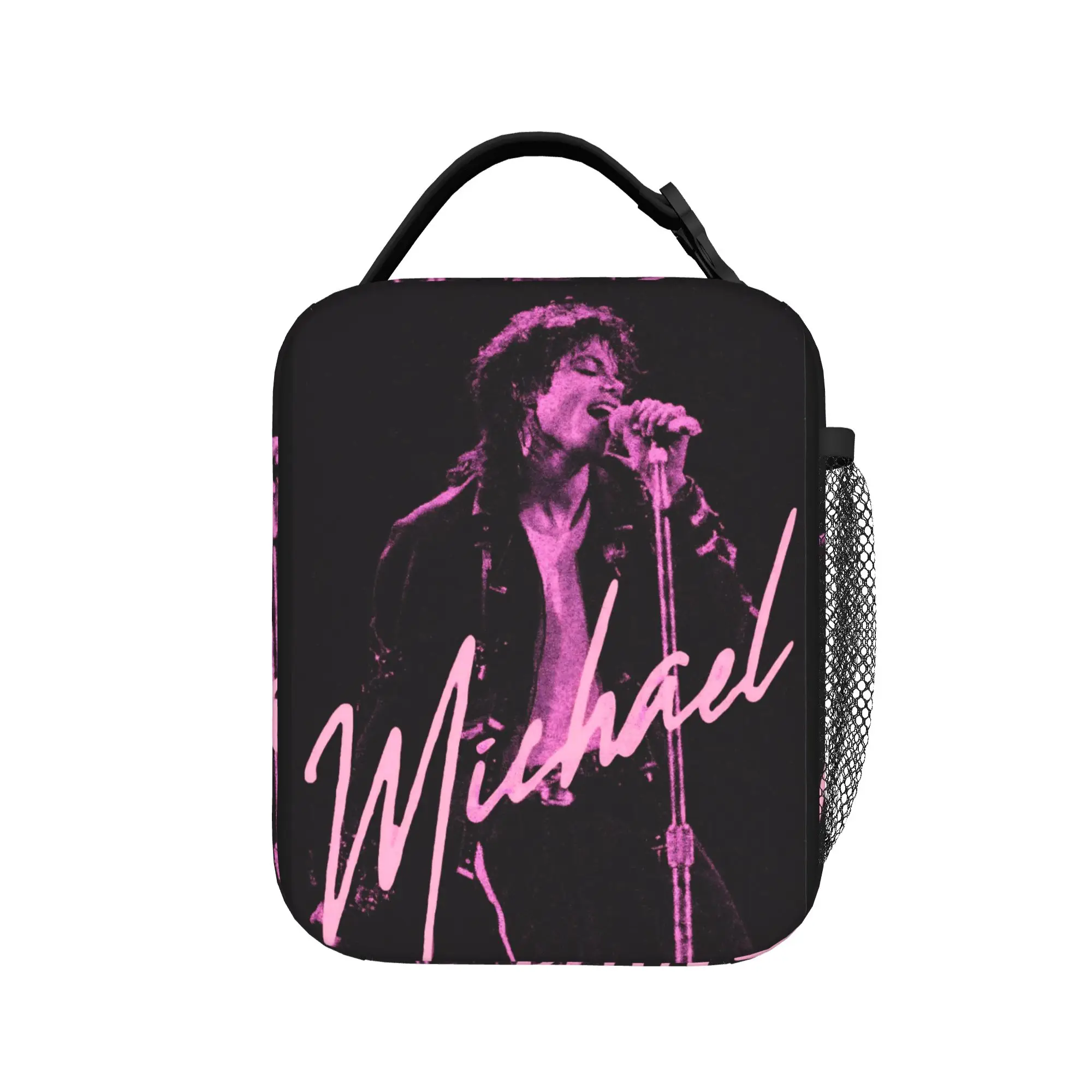 Michaels Jacksons Singer Pop Thermal Insulated Lunch Bags for Office  Reusable Bento Box Cooler Thermal Food Box