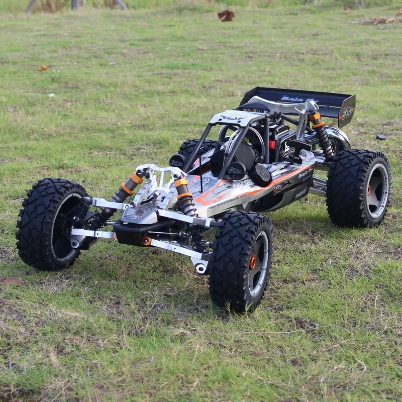 1/5 RC Car Baja 5B 35cc Gasoline Car CNC metal upgrade version RWD Big Racing Alloy Metal Gas RC Buggy Hobby Vehicle Toy