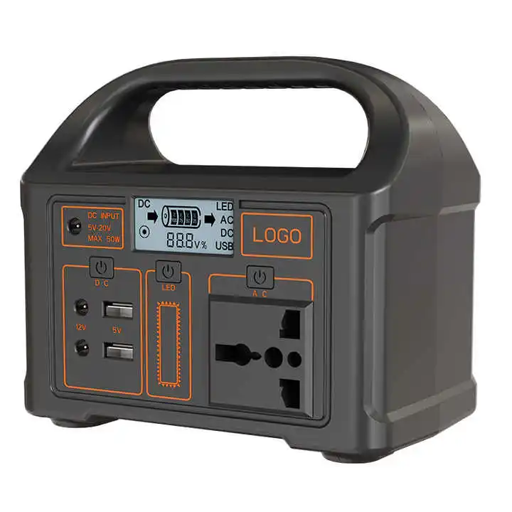 110V 220V Quiet Outdoor Mini Portable Energy Backup Power Rechargeable Solar Generator