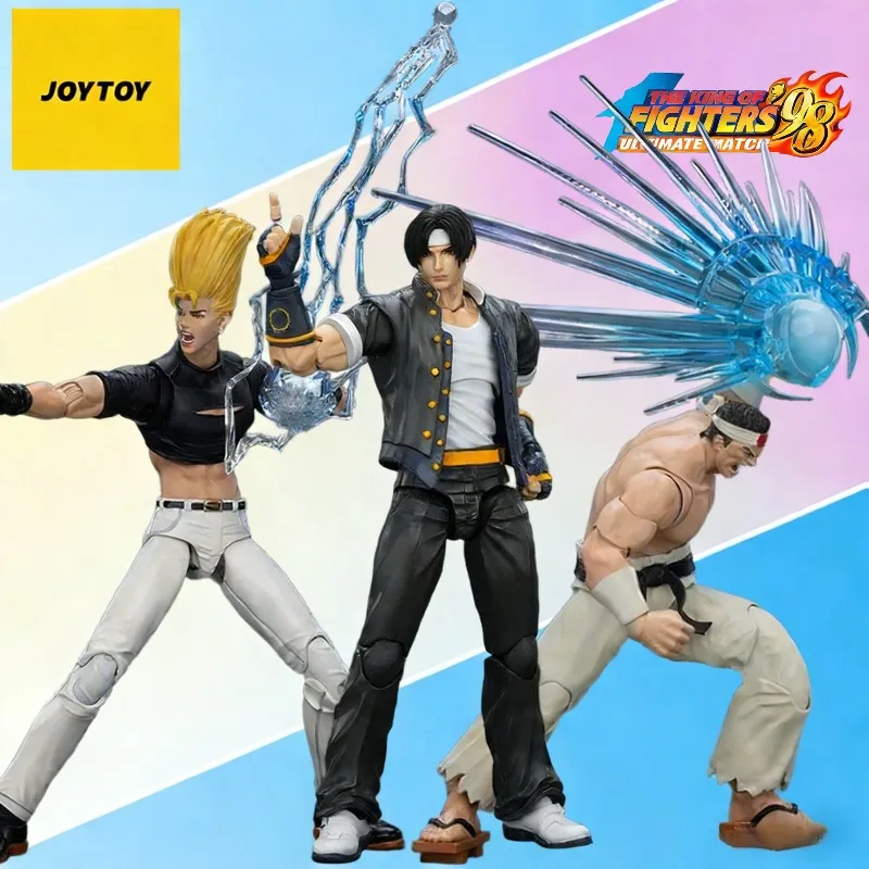 

Оригинальная фигурка JOYTOY King of Fighters 98UM Series: Кёй Кусанаги/Бенимару Никайдо, подвижная модель, игрушка, подарок для мальчиков
