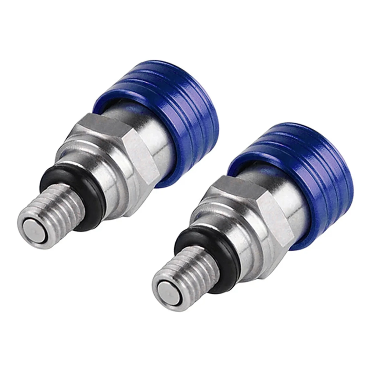 3X Motocross M5X0.8cm Fork Air Bleeder Relief Valve for Honda Kawasaki Yamaha Suzuki YZ85 YZ125 YZ250 YZ450F 250RX Blue