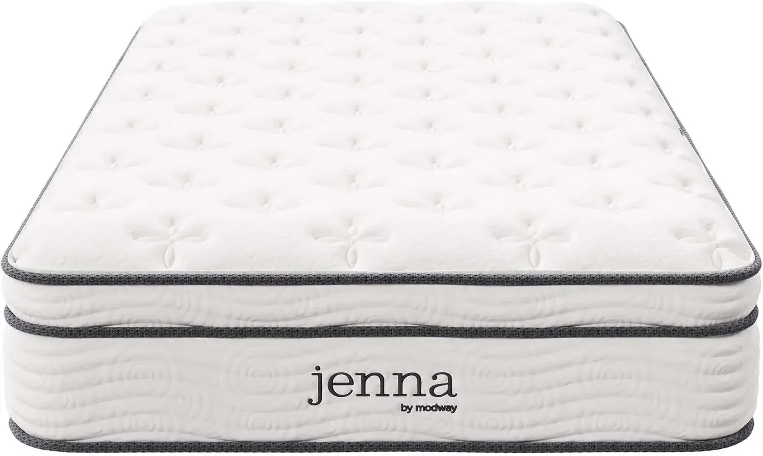 Jenna 10” Innerspring and Memory Foam Twin Mattress With Individually Encased Coils