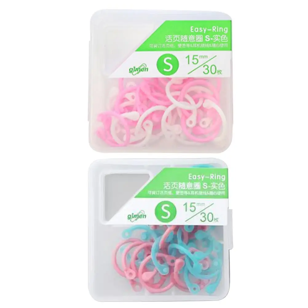 

60 Pcs Ring Paper Supply Binder Circles Portable Book Rings Household Convenient Office
