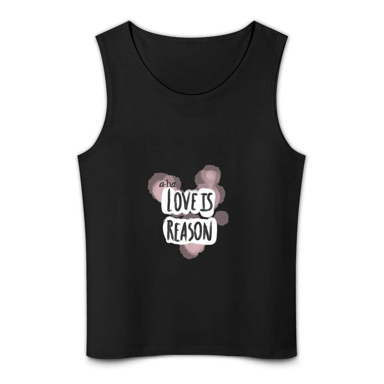 تي شيرت A-HA Love is Reason Tank Top للصالة الرياضية ملابس رجالية