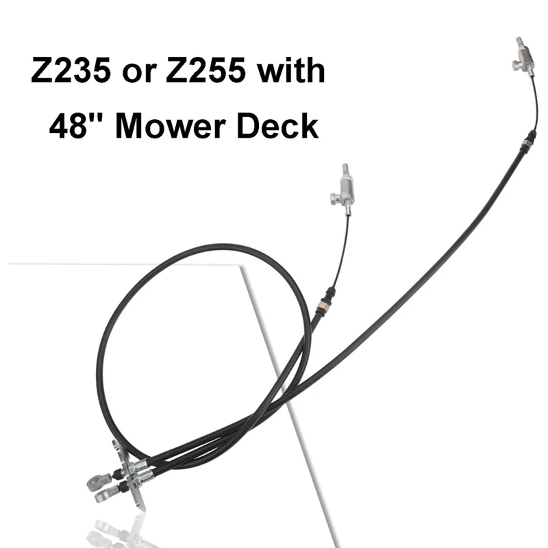 GY22289 Mower Deck Lift Cable For John Deere Z235 Z255 Eztrak Series Lawn Mowers, Replace GY22157 AM145470 AM142881 Durable