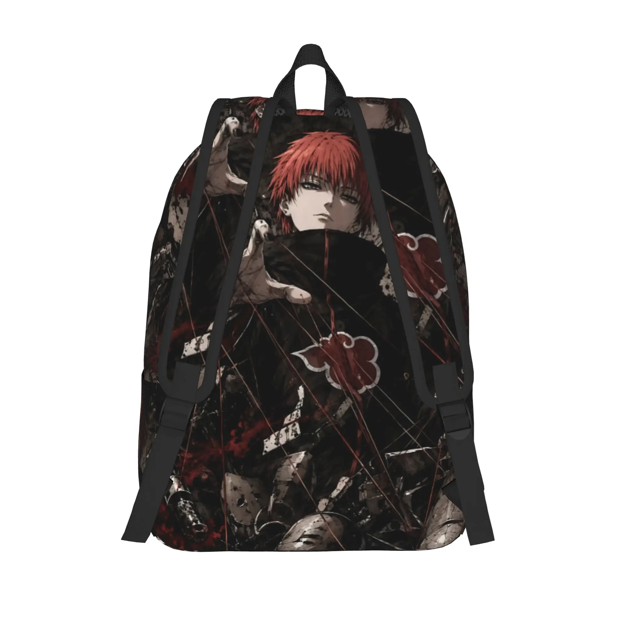 Fashion Naruto Anime Theme Backpack  Mochilas Good Quality School Zipper Closure Rucksack