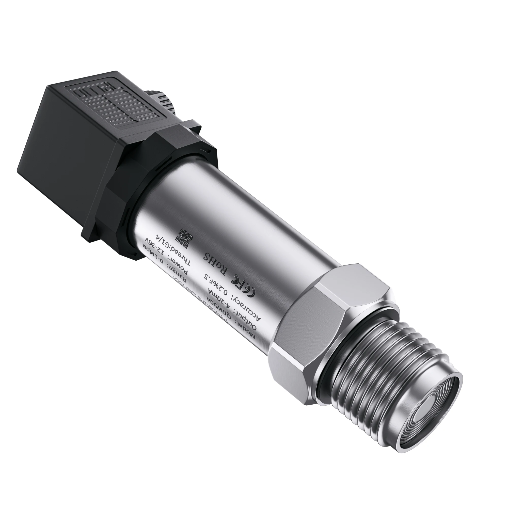 جهاز إرسال ضغط الفيلم المسطح 4-20mA 0-10V 0-5V RS485 محول ضغط المياه M20 * 1.5 G1/2 مستشعر الضغط #5