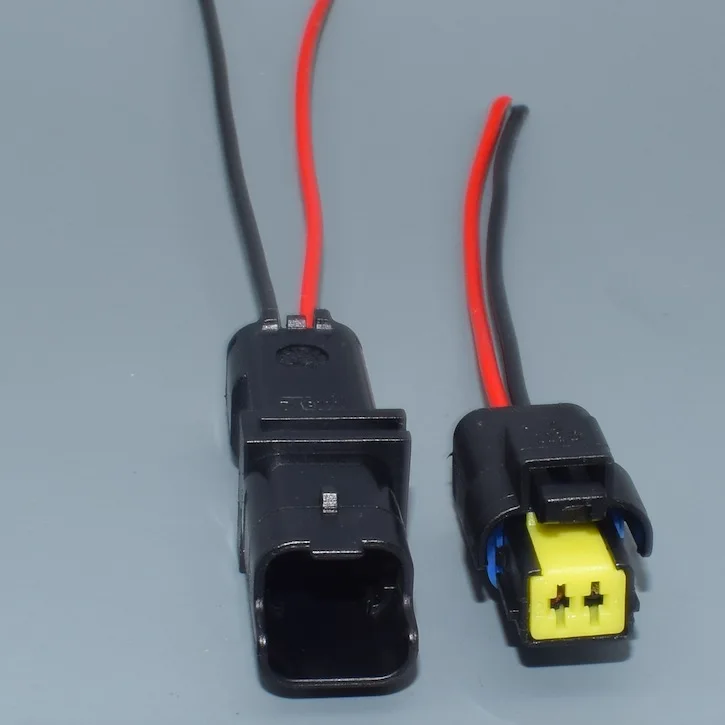 2Pin 1.5mm 211PL022S0049 Auto Connector Lamphold Light Socket For Turn Signal Plug With Wire 211PC022S0049