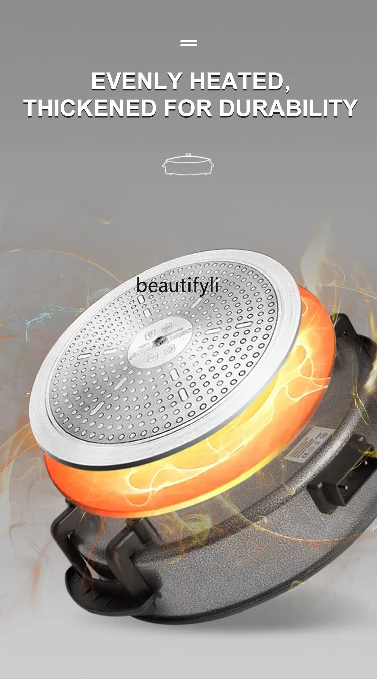 مقلاة كهربائية، مقلاة تسخين كهربائية متعددة الوظائف، شواء كوري