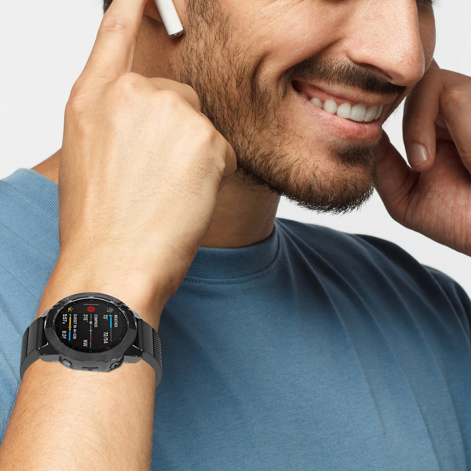 

Защитный чехол для часов из ТПУ, прозрачный черный прочный чехол для 6X 6X Pro, полностью защитный чехол для часов, устойчивый к ударам и падениям