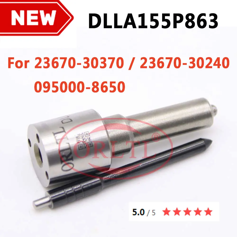 095000-8650 Diesel Injector Nozzle DLLA155P863 Valve Nozzle DLLA155P1062 for Toyota Hilux 1kd 2kd 23670-30370 23670-30240