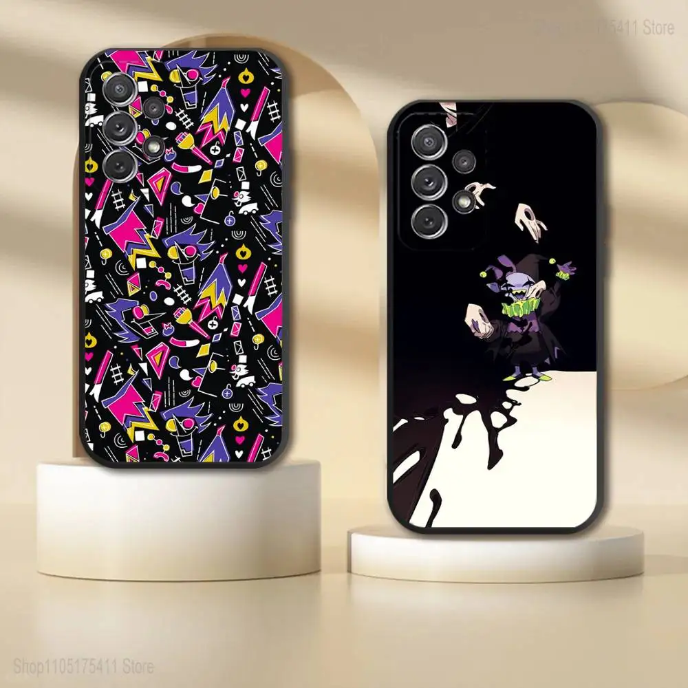 

Jevil D-Deltarune Game Phone Case For Samsung S 25,24,23,22,30,21,10,9,Ultra,Plus,Lite,FE,4,5G Black Soft Case