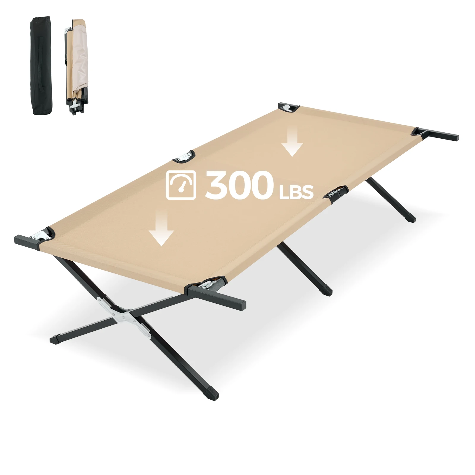 camping cot outdoor use