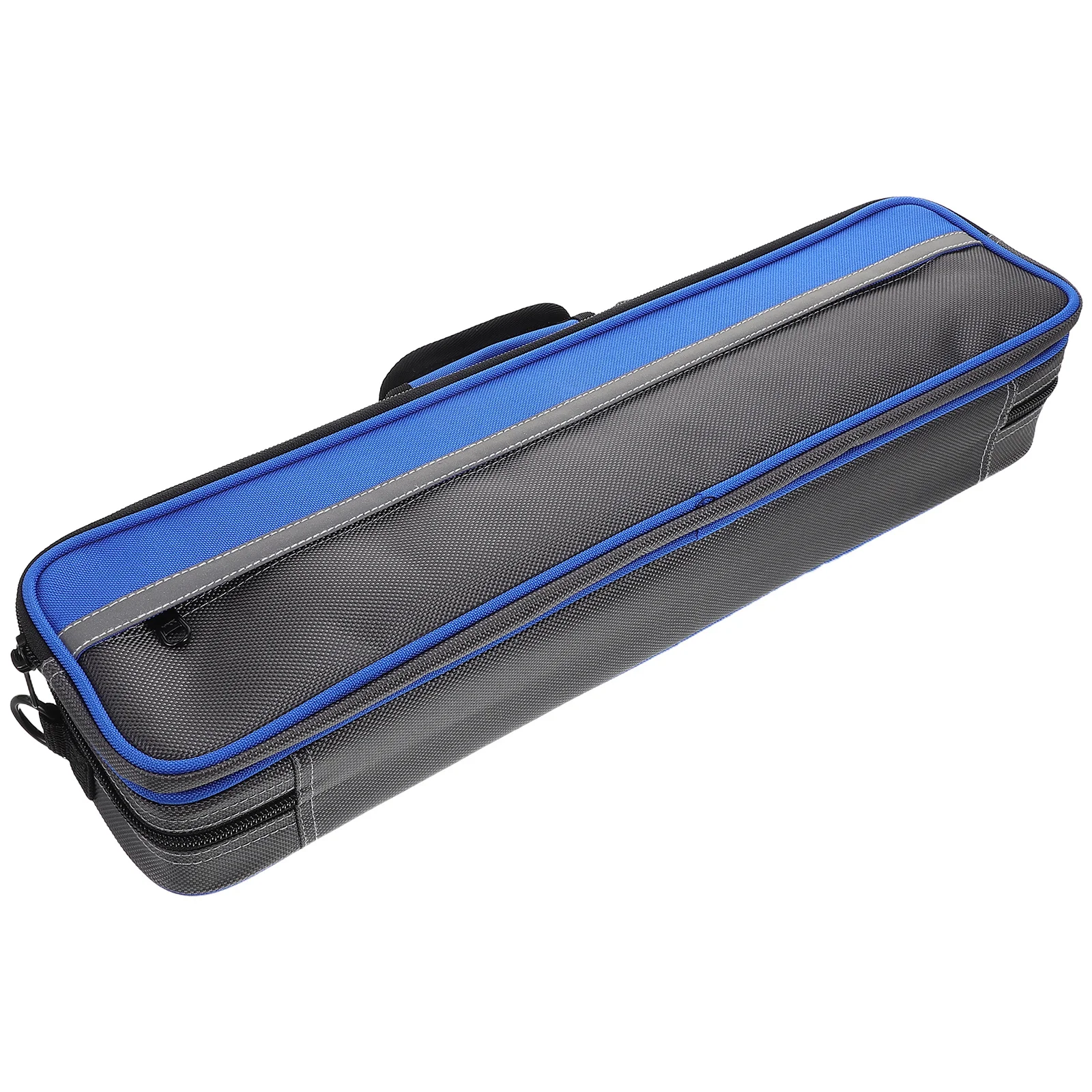 

Flute Case Blue 17 Hole Waterproof Shockproof for Musicians Students Flute Carrying Bag Shoulder Strap Music Instrument Storage