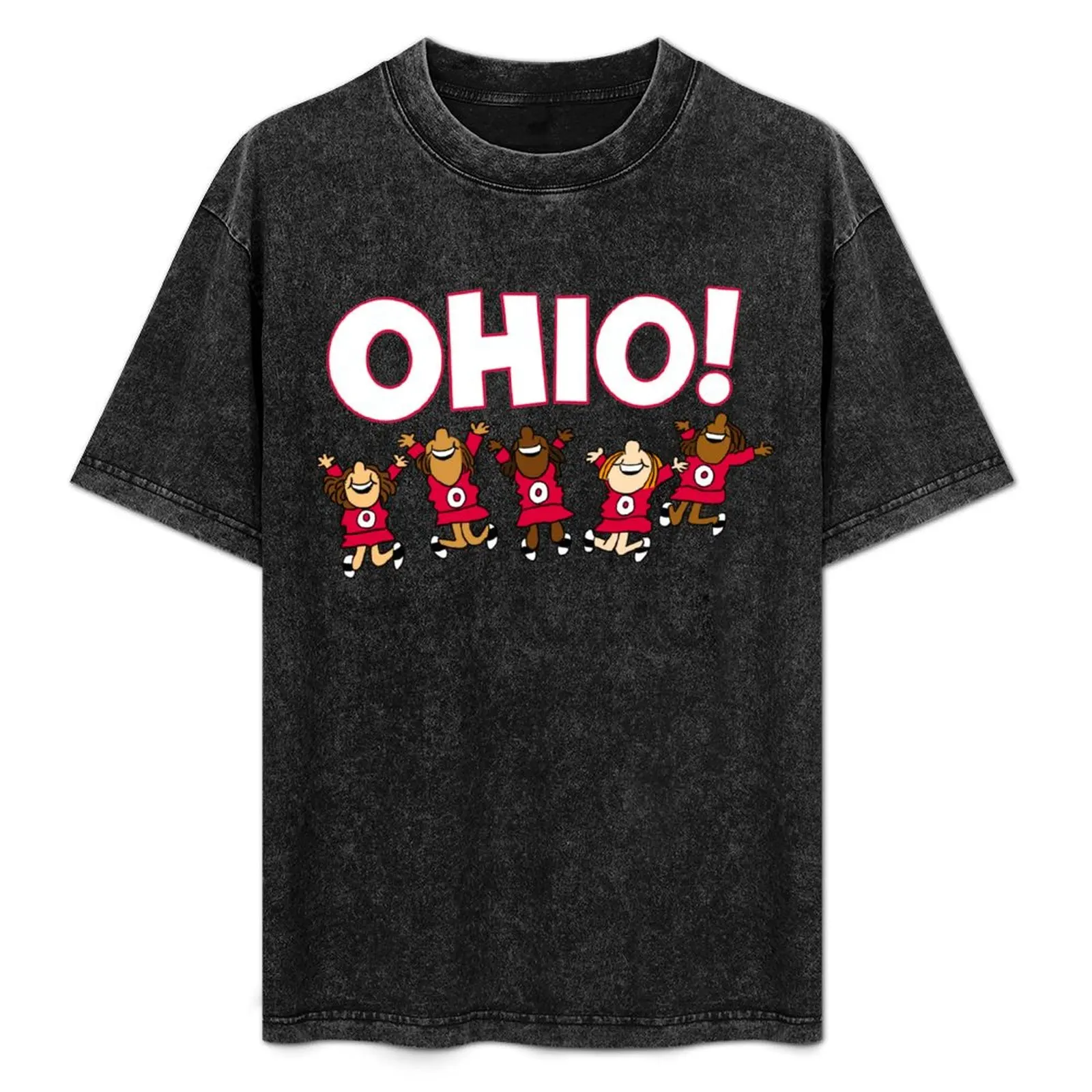 

OHIO! T-Shirt Plus Size Workout Short Sleeve Top