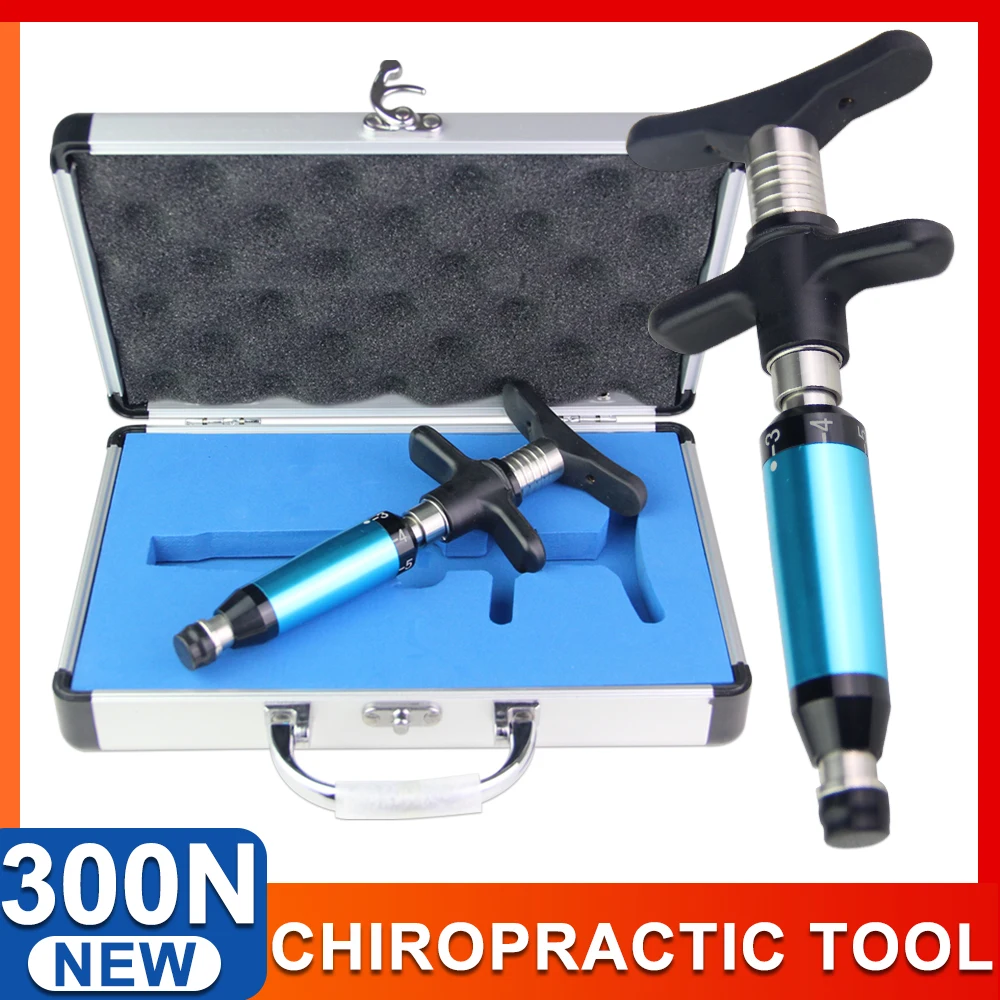 

Manual Chiropractic Adjusting Tool Activation Therapy Spine Correction Tools 300N Chiropractic Gun Spinal Adjustment Singe Head