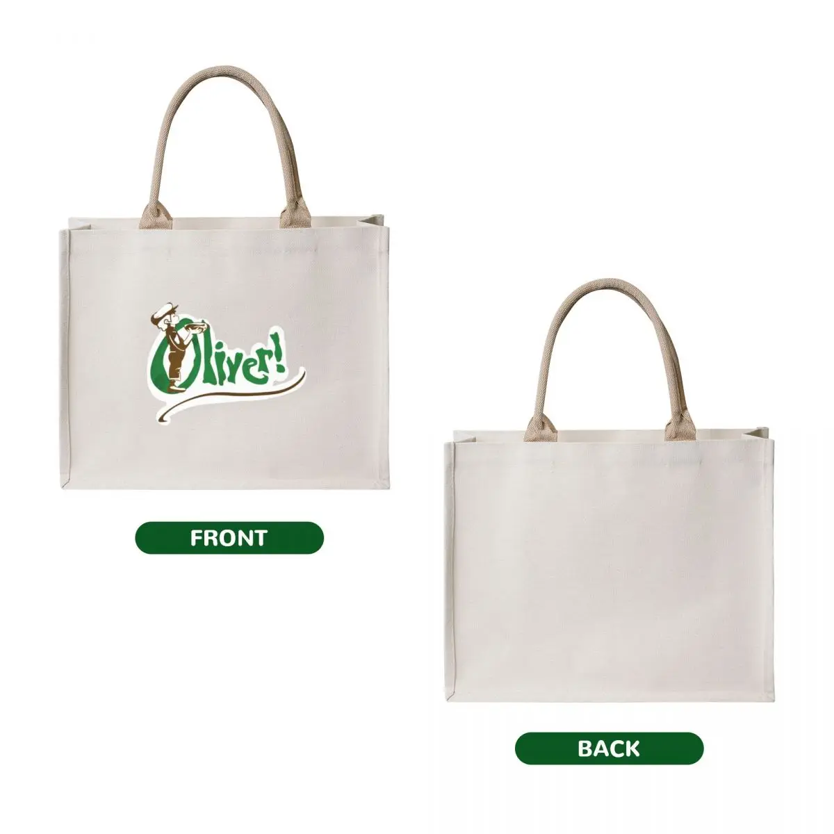Oliver! Tote Bag Women's bag Big bag canvas tote woman shopping
