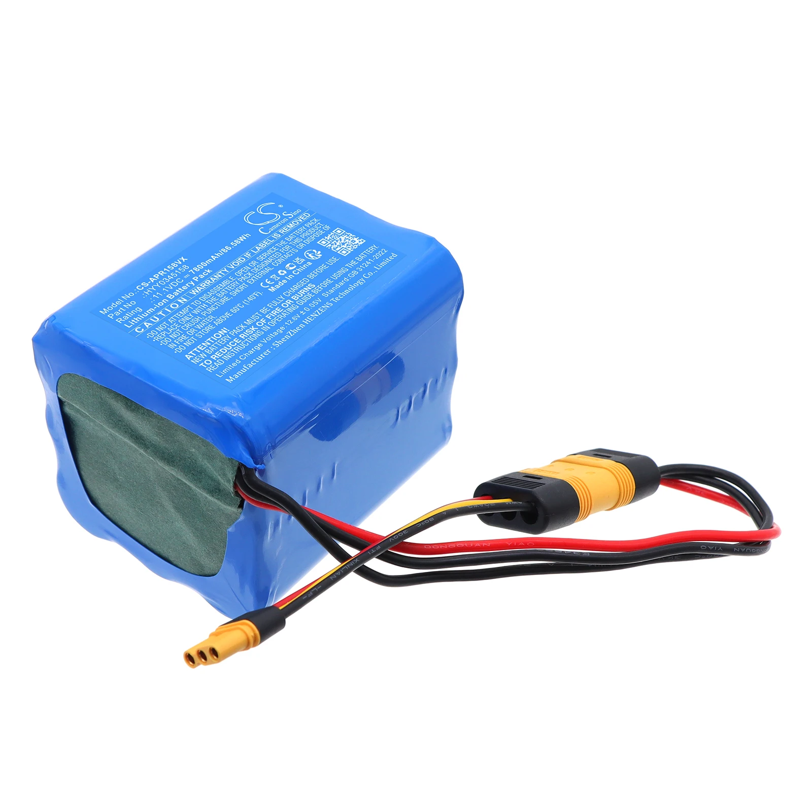 CS Replacement Battery for Aiper Seagull Plus Pool Vacuum PN:HYY0345158 7800mAh / 86.58Wh