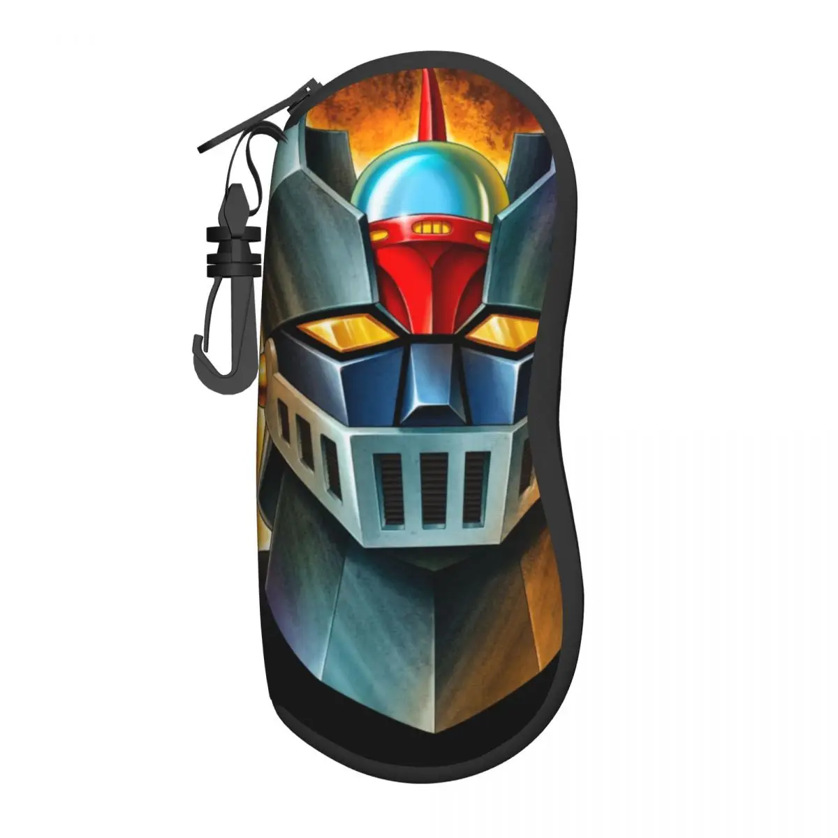 Custom UFO Robot Mazinger Z Shell Eyeglasses Protector Cases Cute Sunglass Case Anime Manga Glasses Bag