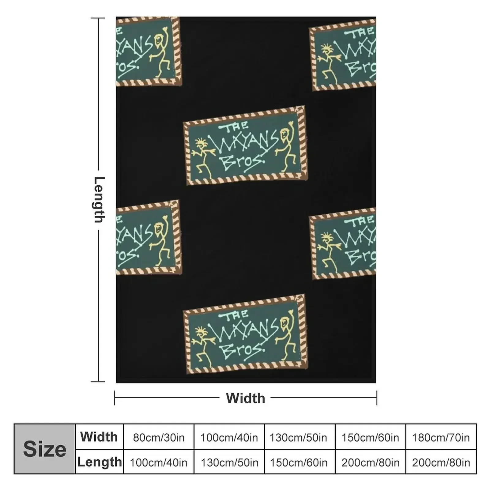 The Wayans Bros. Logo Classic Throw Blanket christmas gifts For Baby Soft Beds Moving Blankets