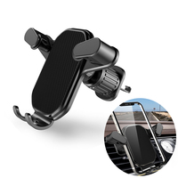 Gravity Car Phone Holder Air Vent Hook Phone Mount 360-Degree Rotation Smart Phone Holder for Car One-Hand Placement