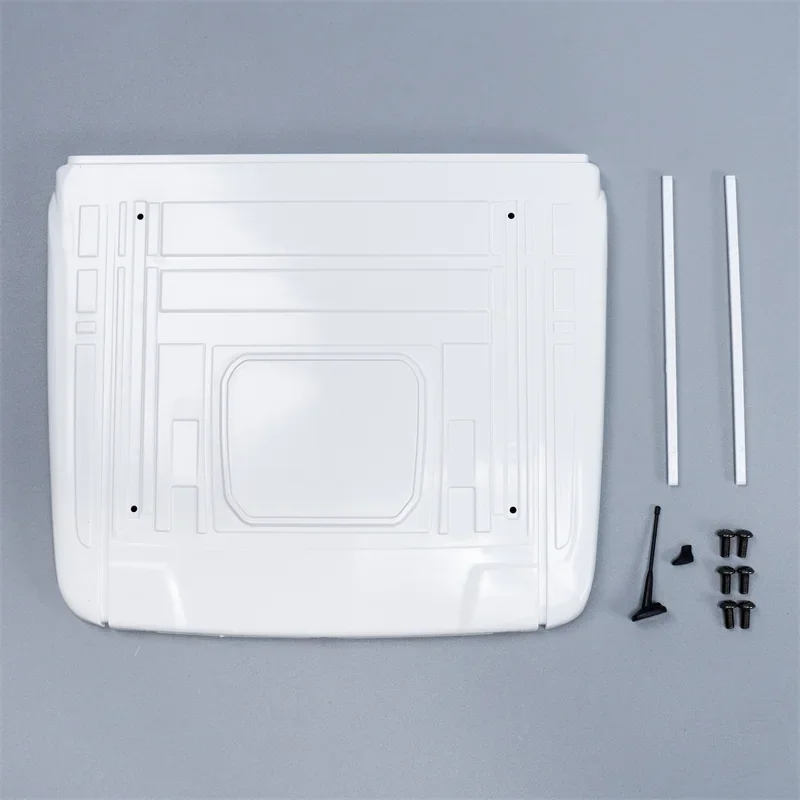 Accesorios de actualización de ala trasera baja de plástico a escala 1:14 para camión Tamiya RC SCANIA 770S 56368