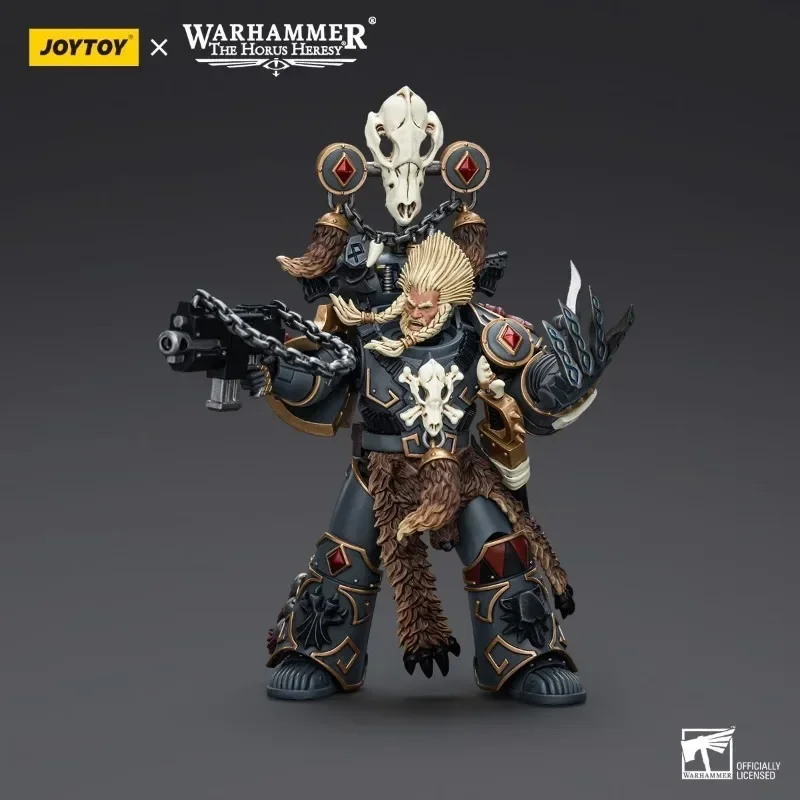

Genuine JOYTOY Warhammer 40K Space Wolves Geigor Fell-Hand 1/18 Anime Action Figure Model Toys Doll Collection Gifts In Stock
