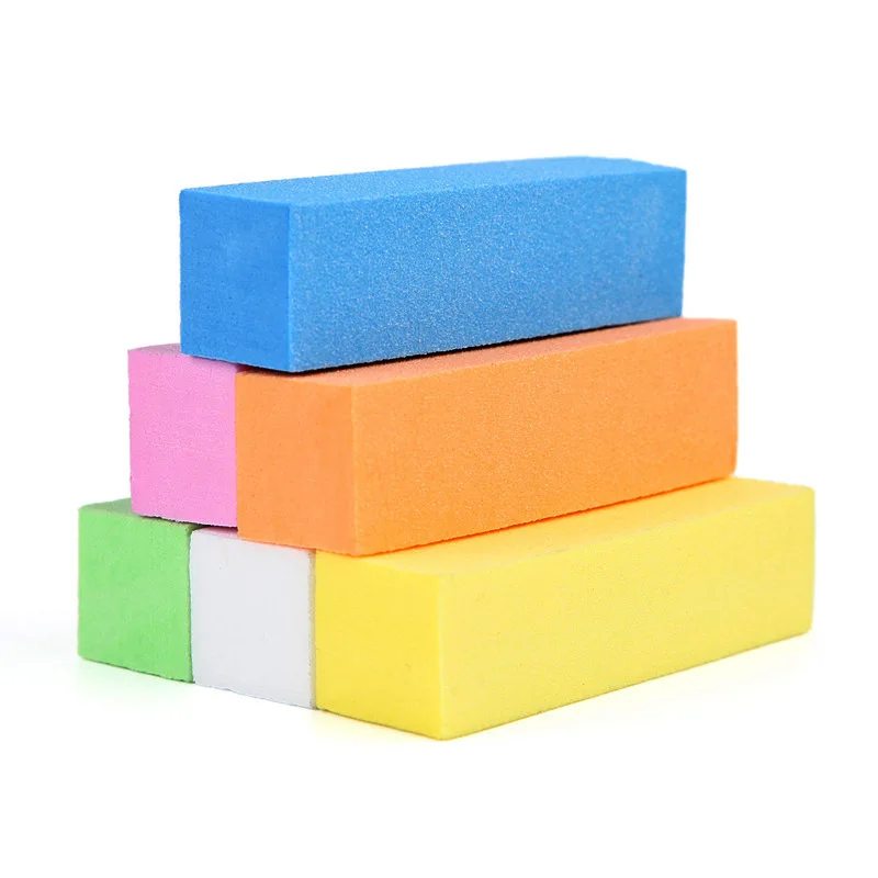 5/10PCS Nail Art Sanding Buffer Sponge Buffers Files Block Grinding Polishing Pedicure Manicure Nail Care Tool