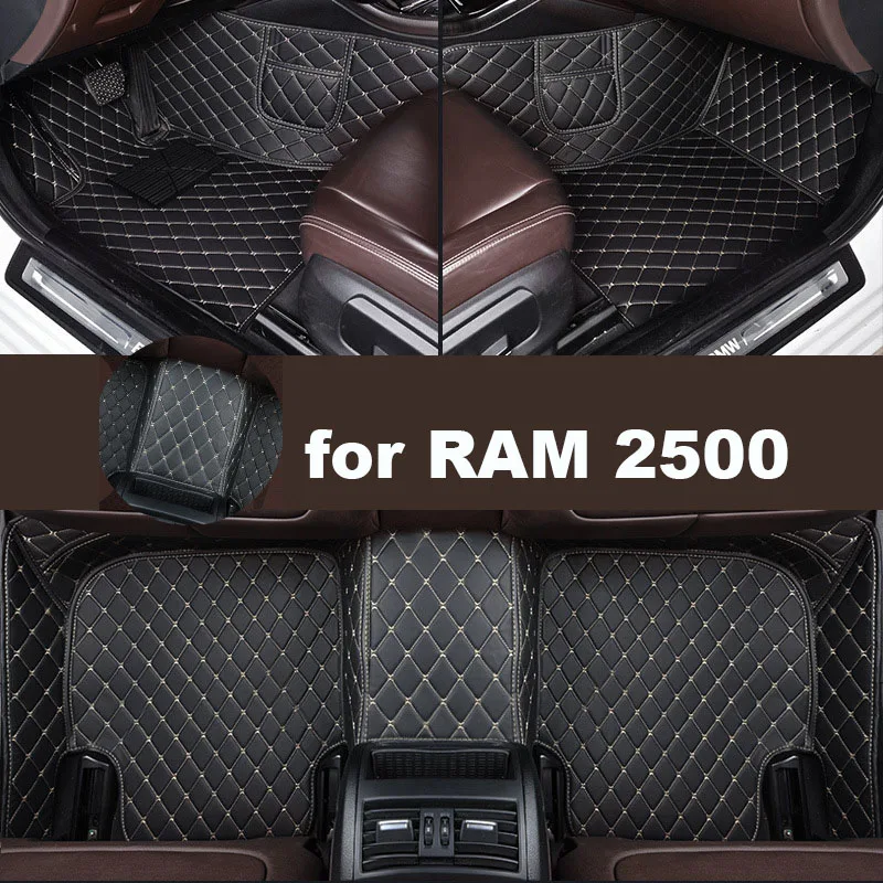 

Autohome Car Floor Mats For RAM 2500 2011-2018 Year Upgraded Version Foot Coche Accessories Carpetscustomized