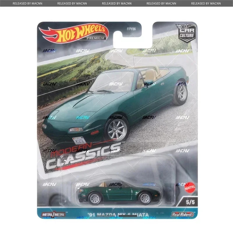 Genuine Hot Wheels Premium Car Culture Modern Classic 1/64 Toys for Boys Diecast Volkswagen Corrado Mazda MX5 Miata Honda Civic