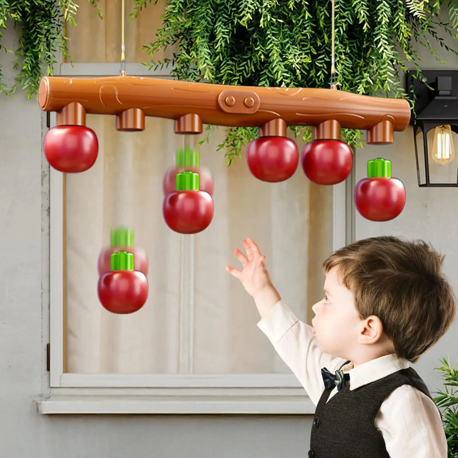 

New Catching Sticks Game Falling Apples Hand Eye Coordination Training Toys Upgrade Reflex Challenge Game for Kids and Adults