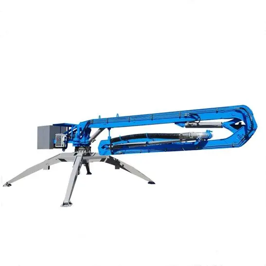 Electric Power Mobile Spider Distributor With Durable Hydraulic System for Efficient Construction Pouring Concrete Placing Boom