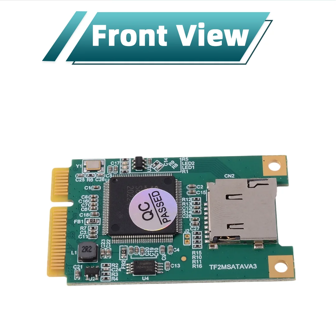 TF / Micro-SD To MSATA Adapter Card Embedded Industrial Portable SSD High Speed Expansion Card