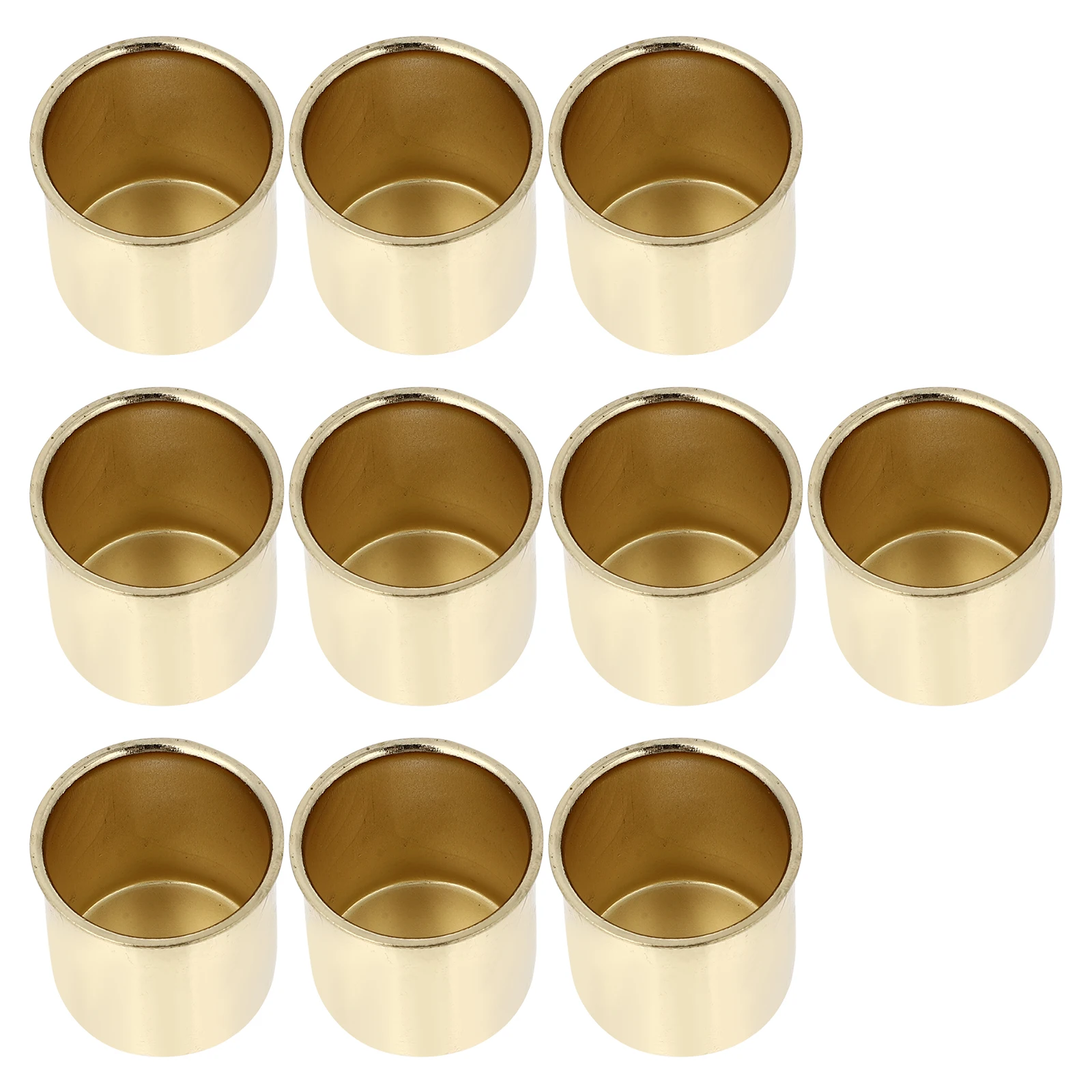 

10pcs Cup Accessories High Grade Iron Reusable Compact DIY Candles Home Decor Wedding Banquet Gift Stand